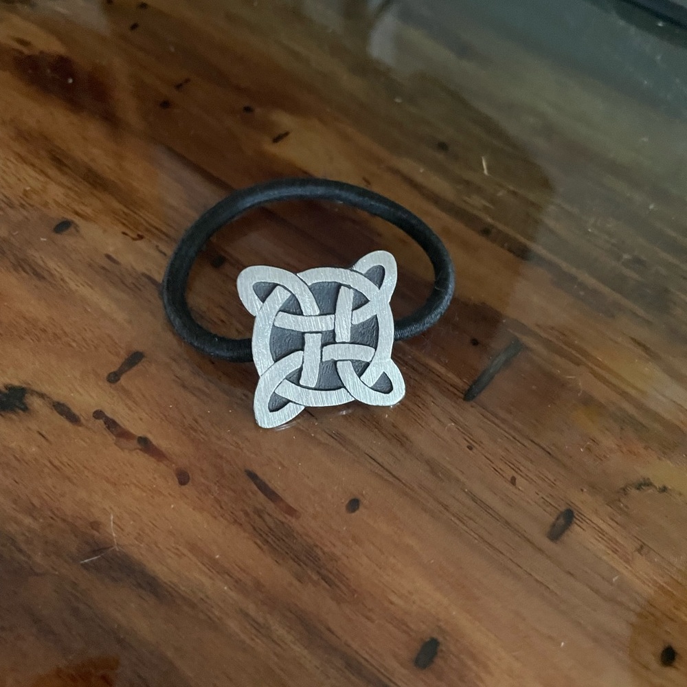 Celtic Knot hair tie